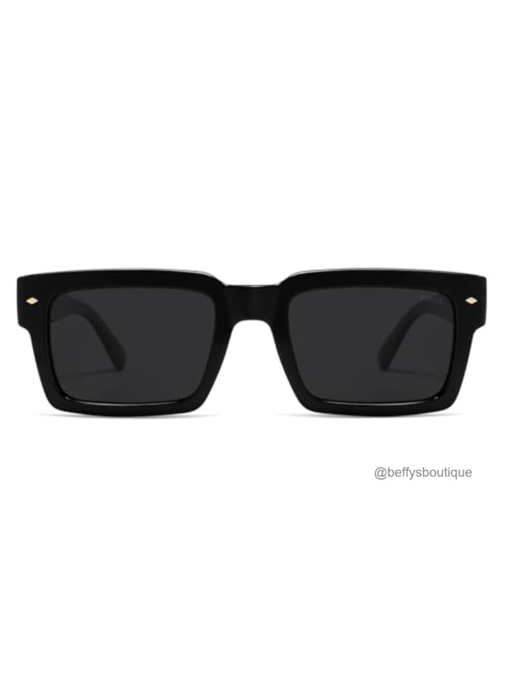 Retro Square Polarized Sunglasses UV400 Unisex Rectangle Shades